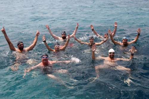 Έτοιμη για τον κολυμβητικό διάπλου Νάξος - Ηρακλειά η ομάδα Pastra Cretonaxiosa