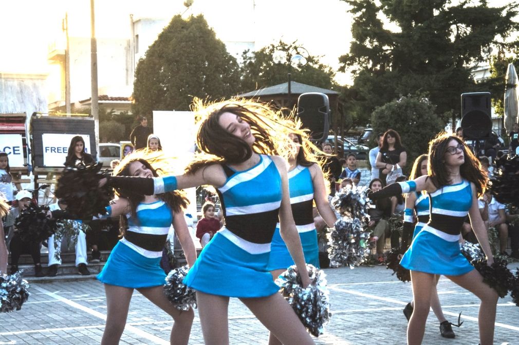 Άρωμα Cheerleading  στους 5ους Παγκόσμιους Σχολικούς Αγώνες Αθλητικής και Ολυμπιακής Παιδείας