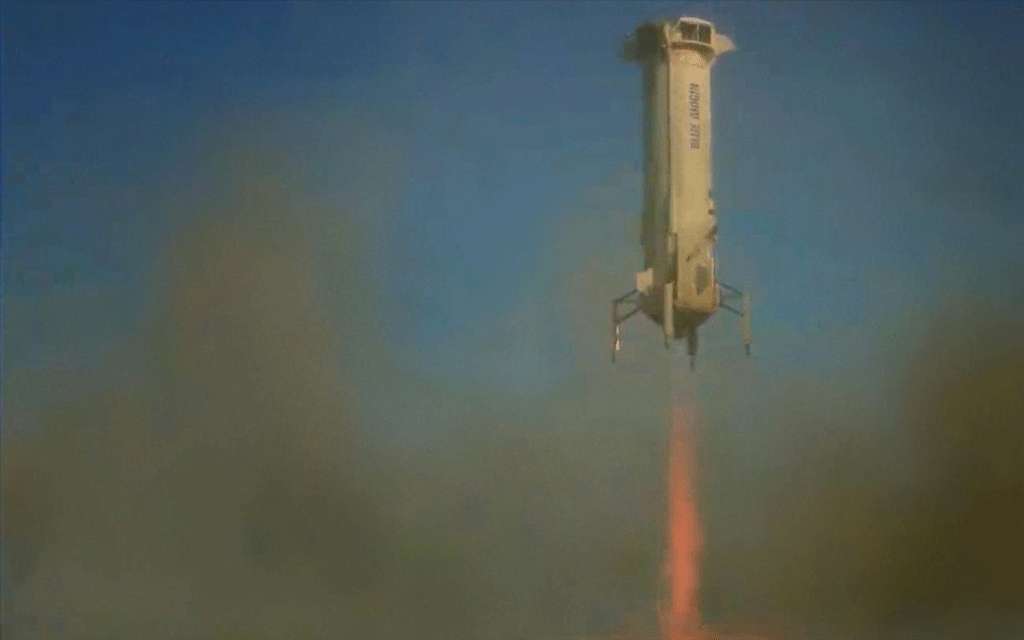 Τεχνολογία: Πύραυλος της Blue Origin δοκίμασε τεχνολογία για τη Σελήνη