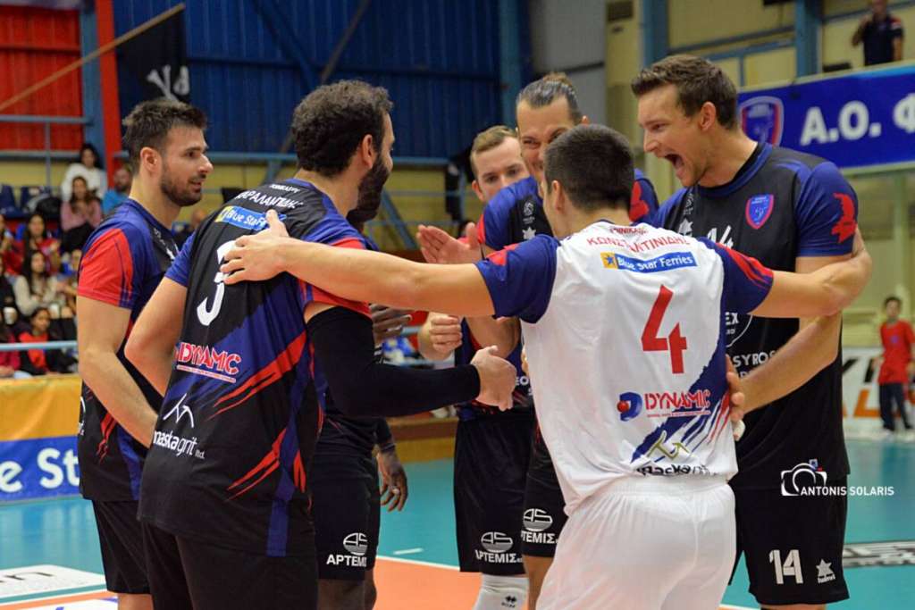 Volleyleague: Εντός έδρας ήττα του Φοίνικα Σύρου από την Κηφισιά