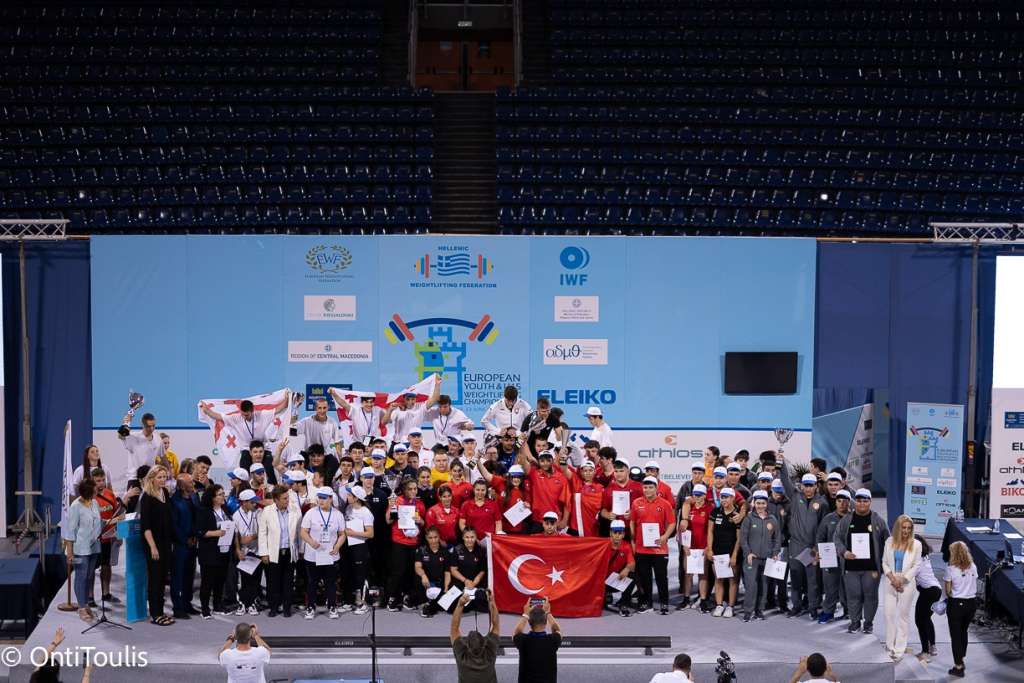 Ολοκληρώθηκε με μεγάλη επιτυχία το Ευρωπαϊκό Πρωτάθλημα Aρσης Βαρών  Παίδων-Κορασίδων και U15 της Θεσσαλονίκης
