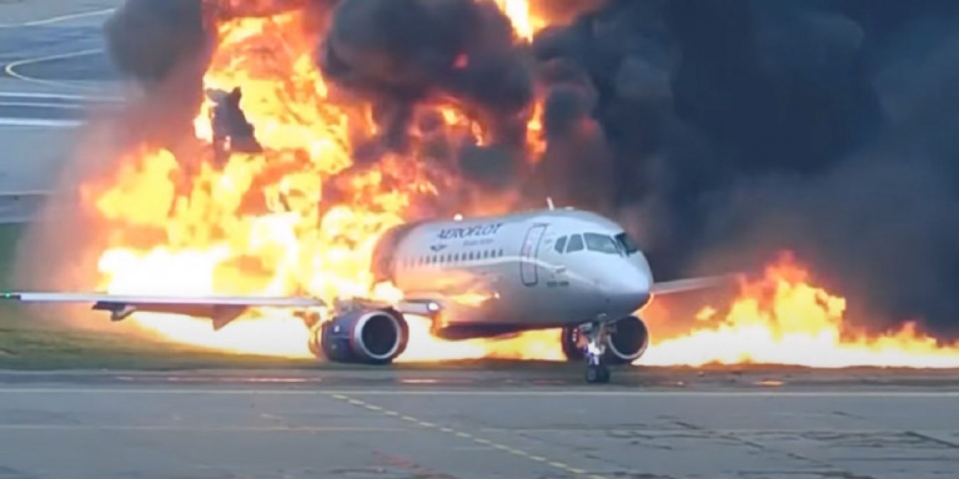 Ρωσία: Δραματικό βίντεο με φωτιά σε αεροσκάφος που στοίχισε 41 ζωές
