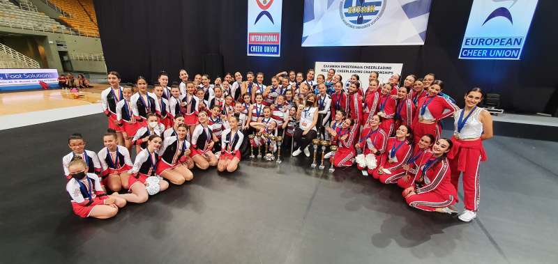 Πρωταθλήτριες Ευρώπης στην Cheer League οι Αμαζόνες