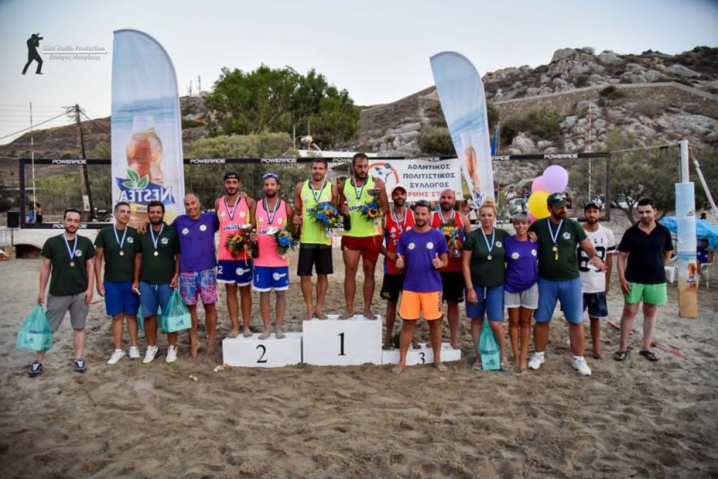 Καντιώτης και Σαγκινέτος οι νικητές στο τουρνουά Beach Volley της Βάρης [pics]