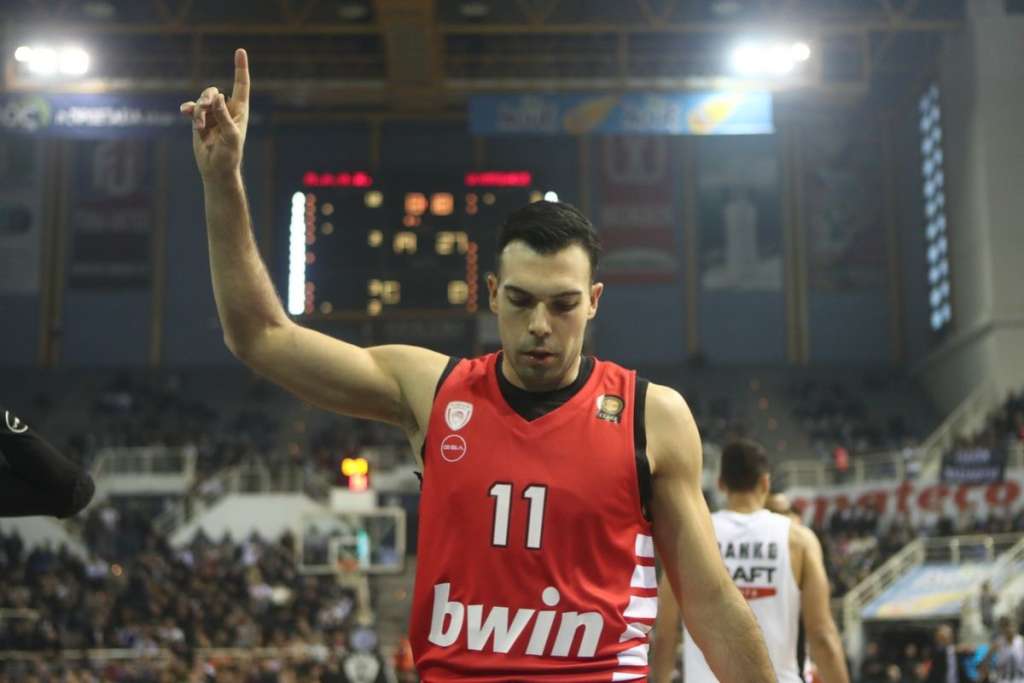 Basket League: Επιβλητική νίκη του Ολυμπιακού κόντρα στον ΠΑΟΚ στη Θεσσαλονίκη