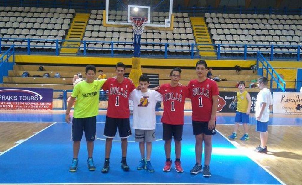 Στο καλοκαιρινό camp του Γ.Σ. Περιστερίου πέντε αθλητές του Άρη Σύρου