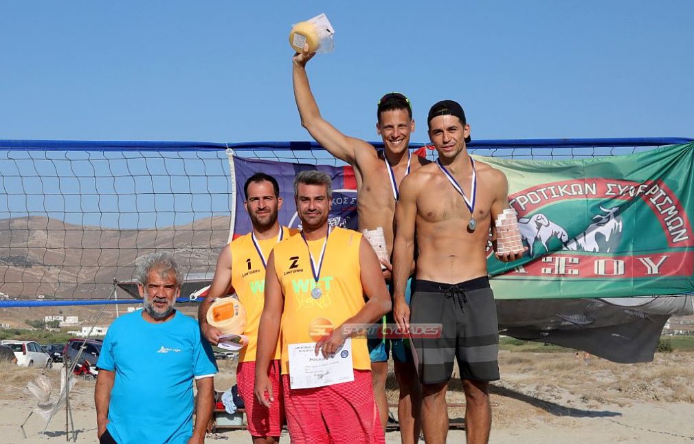 Κοντόπουλος - Παπαγεωργίου: Πρέπει  να γίνουν γήπεδα beach volley στη Νάξο [vid]