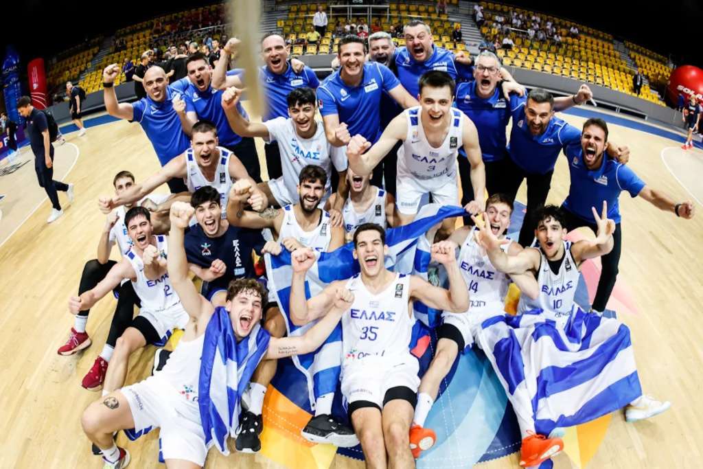 Η Εθνική Νέων Ανδρών κατέκτησε το χάλκινο μετάλλιο στο Eurobasket U20!