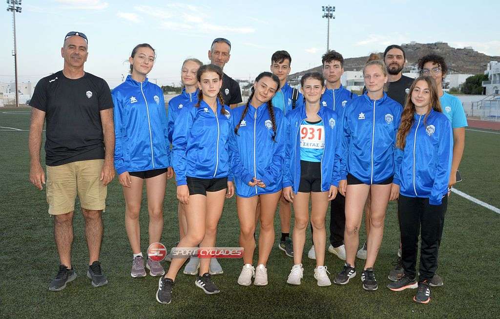 Οι αθλητές και αθλήτριες της Κ-16 του Παμμηλιακού στο Sport Cyclades [vid]