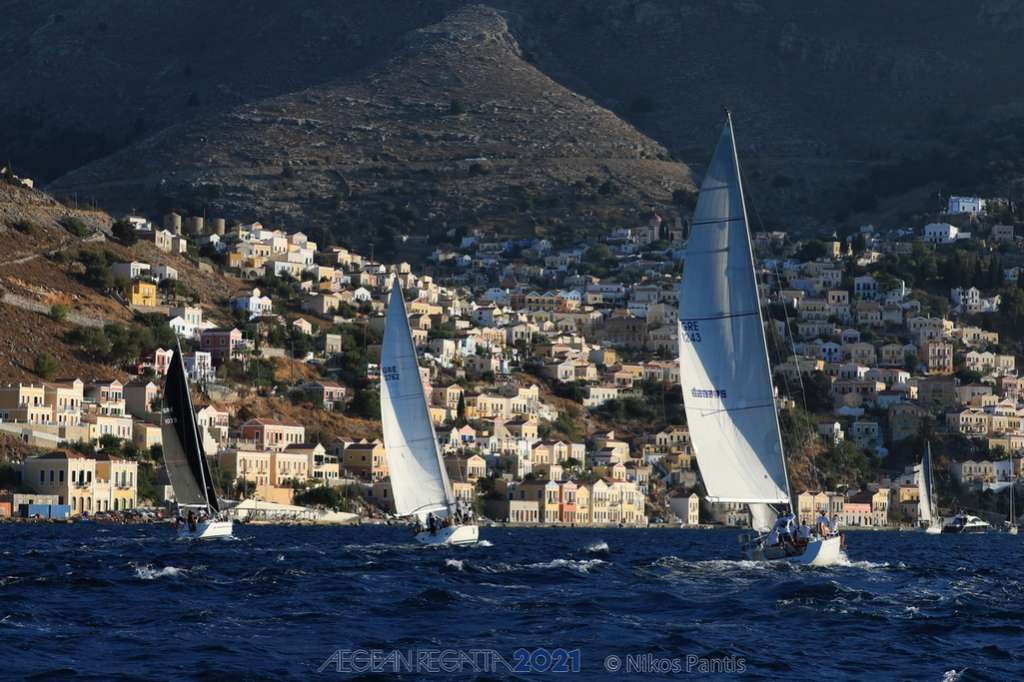 Στην πανέμορφη Σύμη έφτασε η Aegean Regatta 2021