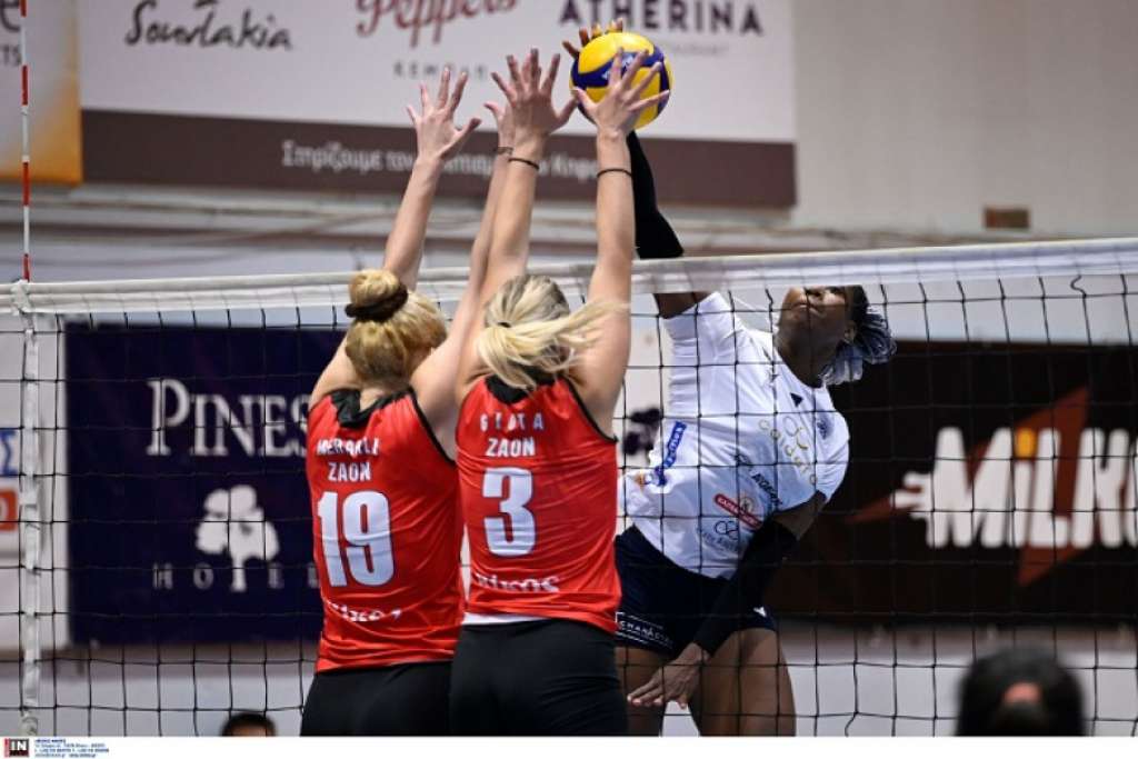 Volleyleague Γυναικών: Πρώτη νίκη για τον ΑΟ Θήρας απέναντι στον ΖΑΟΝ