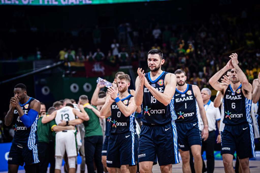 Mundobasket 2023: Βαριά ήττα από τη Λιθουανία και αποκλεισμός για την Εθνική Ελλάδας