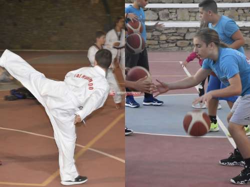 Μπάσκετ και Tae Kwon Do είχε η 3η μέρα της Ευρωπαϊκής Αθλητικής Εβδομάδας  στη Μύκονο