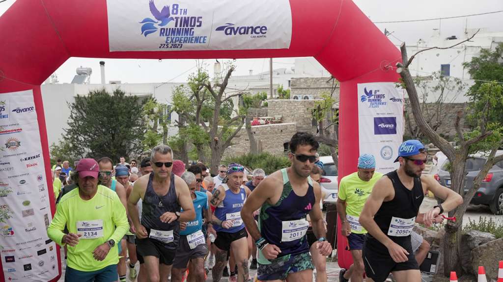 Αλλαγή ημερομηνίας στο 9ο Tinos Running Experience Avance 2024