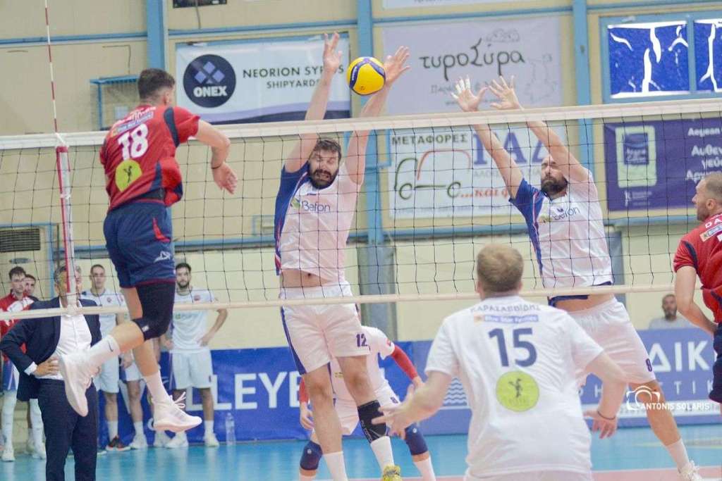 Volley League: Τρομερή νίκη στην πρεμιέρα για τον Φοίνικα Σύρου!