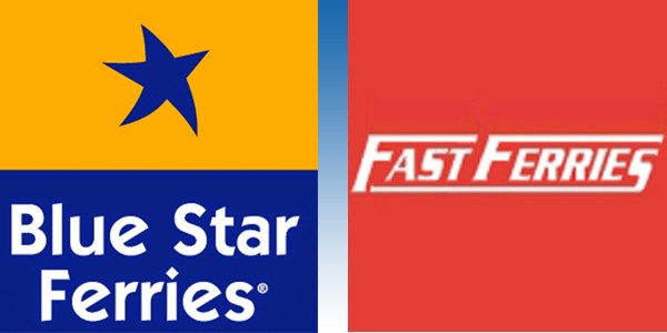 Ευχαριστήριο Blue Star Ferries και Fast Ferries