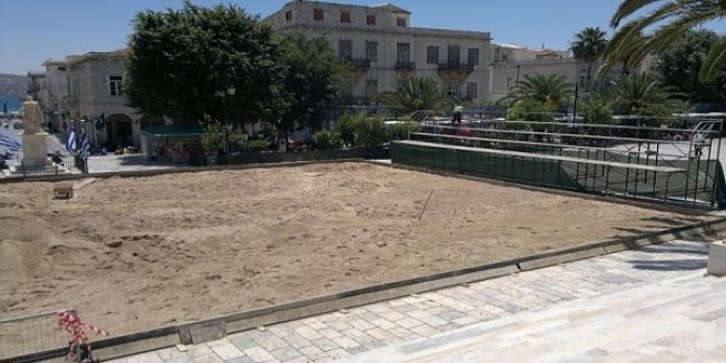 Όλα έτοιμα στη Σύρο για το 2ο Masters του Πανελλήνιου Σιρκουί Beach Volley
