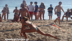 Όλα έτοιμα στην Δονούσα για το beach Volley και το el classico…