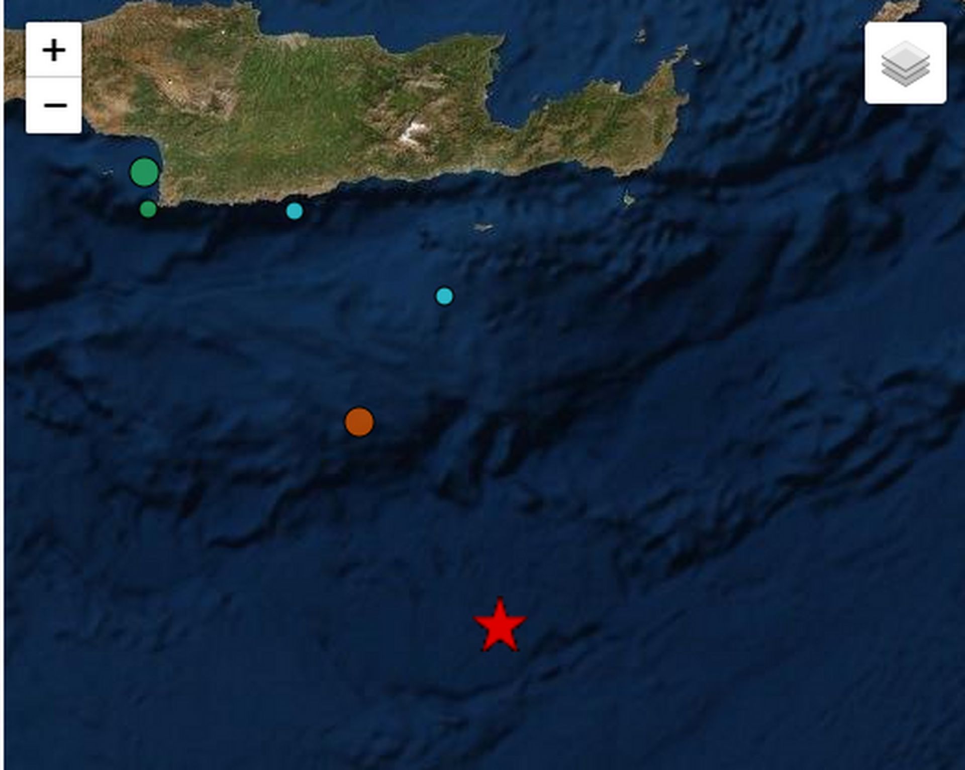 Σεισμός 6 Ρίχτερ στην Κρήτη