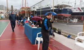 Αναβλήθηκε λόγω βροχής το Άρης Σύρου - ΑΟ Άνδρου, στο κολυμβητήριο για να προφυλαχθούν οι αθλητές