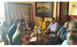 Σύρος: Με την αν. Υπουργό Υγείας κα Ειρήνη Αγαπηδάκη συναντήθηκε ο Αλέξανδρος Αθανασίου